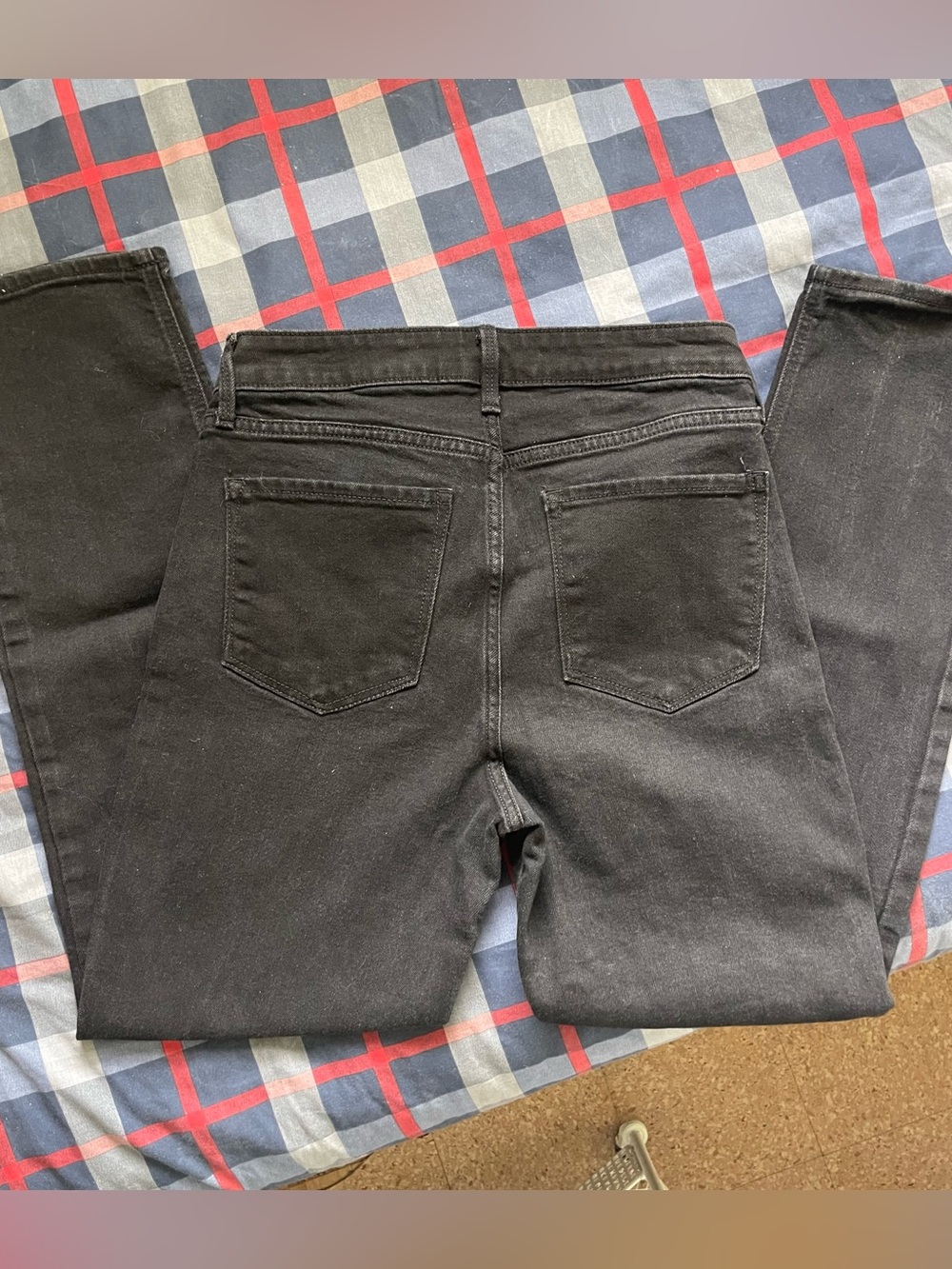 OLD NAVY Black High-rise Jeans